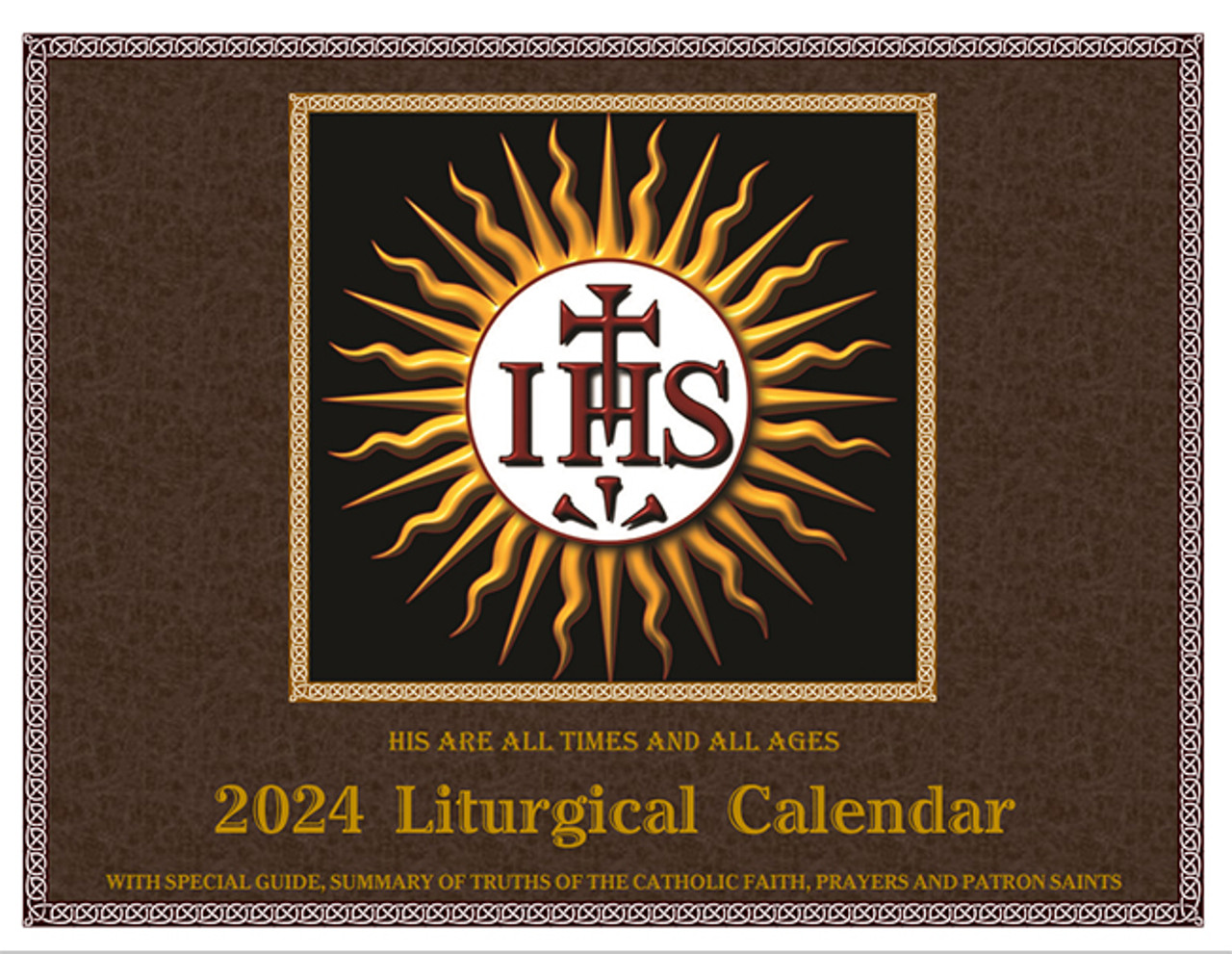 Catholic Calendar 2024 Presentation Daron Emelita