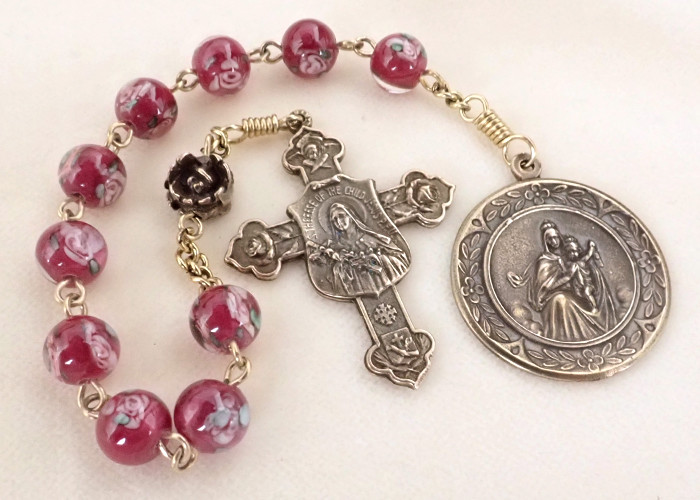1-decade Our Lady of Mount Carmel/St. Therese rosary