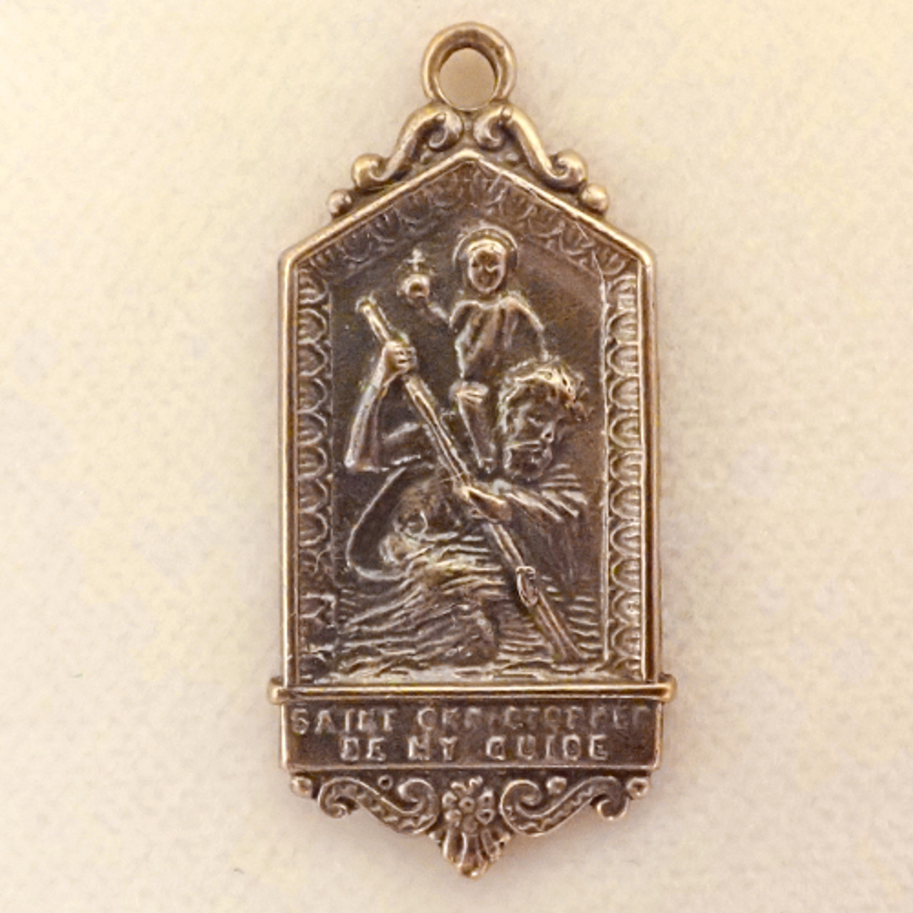 守護シンボル【Melanie Auld】SMALL ST. CHRISTOPHERペンダント 守護シンボル【Melanie Auld】SMALL ST. CHRISTOPHERペンダント