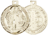 Gold St. Benedict Medal