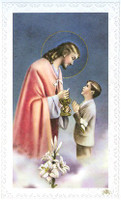 Communion Card - Boy