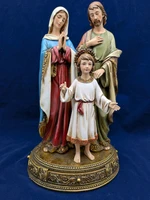Holy Family Statue on Base - DISCOUNTED