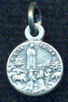 Front side of medal - .375"