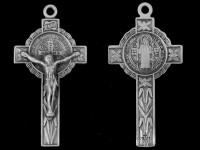 Pewter St. Benedict Crucifix
