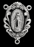 Baroque Miraculous Medal Rosary Center