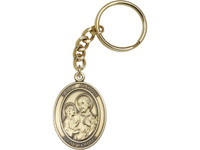 St. John the Baptist Key Chain with gold finish