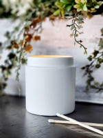 100% beeswax tin candle