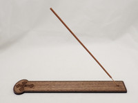 Incense Holder with carved cross detail 