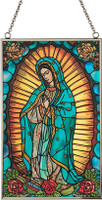 Our Lady of Guadalupe Stained Glass Picture