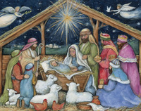 Star of Wonder Boxed Christmas Cards - Front