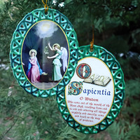 O antiphon Christmas ornament
