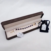 Sample Bracelet Box and Velvet Pouch