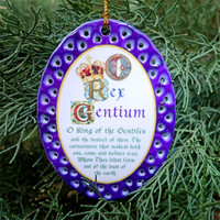 King of the Gentiles Christmas Ornament