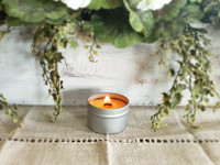 Silver tin candles