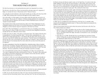 History of the Holy Face