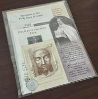 Holy Face Devotional Packet - back