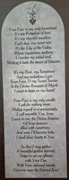 St. Therese Bookmark - back