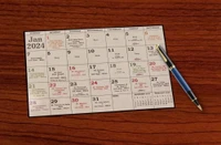 2027 Traditional Mini Liturgical Calendar