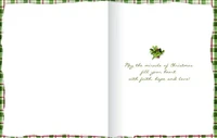 Heaven and Nature Sing Boxed Christmas Cards - Inside