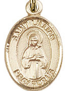 St. Lillian - .50" Oval - Gold Filled Side Medal
