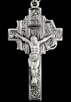 Sterling IHS Crucifix