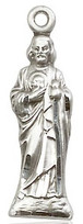St. Jude Figurine - 1" - Pewter