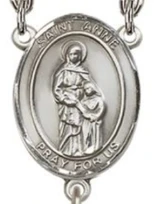 St Anne Pewter Centerpiece