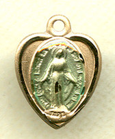 Hear Shaped Miraculous Medal