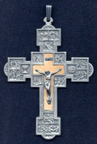 Vintage French Crosses - 2.25