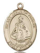 Gold Filled Holy Infant Medal