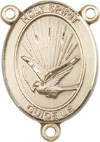 Holy Spirit - .75" Oval - Gold Filled Centerpiece Holy Spirit - .75" Oval - Gold Filled Centerpiece