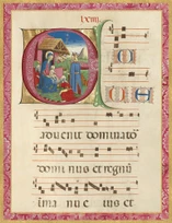 Illuminated Adoration of the Magi