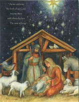 Sisters of Carmel: Christmas Angel Christmas Card