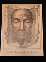 Ancient Style Holy Face Plaque -off center