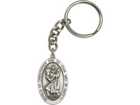 Sisters of Carmel: St. Anthony Oval Key Chain