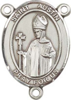 St. Austin - .75" Oval - Sterling Silver Centerpiece