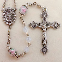 Opal Austrian Crystal Rosary