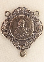 St. Therese - 0.8" - Bronze Centerpiece