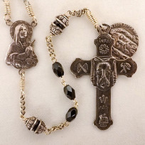 Vintage Style Holy face Chaplet