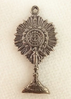 Holy Eucharist Monstrance Medal Holy Eucharist Monstrance Medal