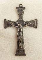 Vintage Wood Grain rosary Crucifix Vintage Wood Grain rosary Crucifix