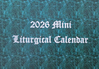 2026 Traditional Mini Liturgical Calendar