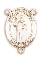 St. Columbkille - .75" Oval - Gold Filled Centerpiece