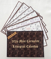 Special Edition: Carmelite 2026 Traditional Mini Liturgical Calendar