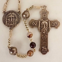Sardonyx Holy Face Chaplet