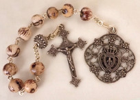 1-decade Sacred and Immaculate Heart rosary