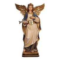 St. Raphael With Fish Statue