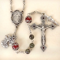 St. Michael Dragon Blood Rosary