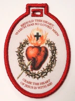 Sacred Heart of Jesus Badge