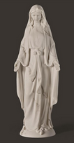 Sacred Heart of Jesus Marble Resin Statue